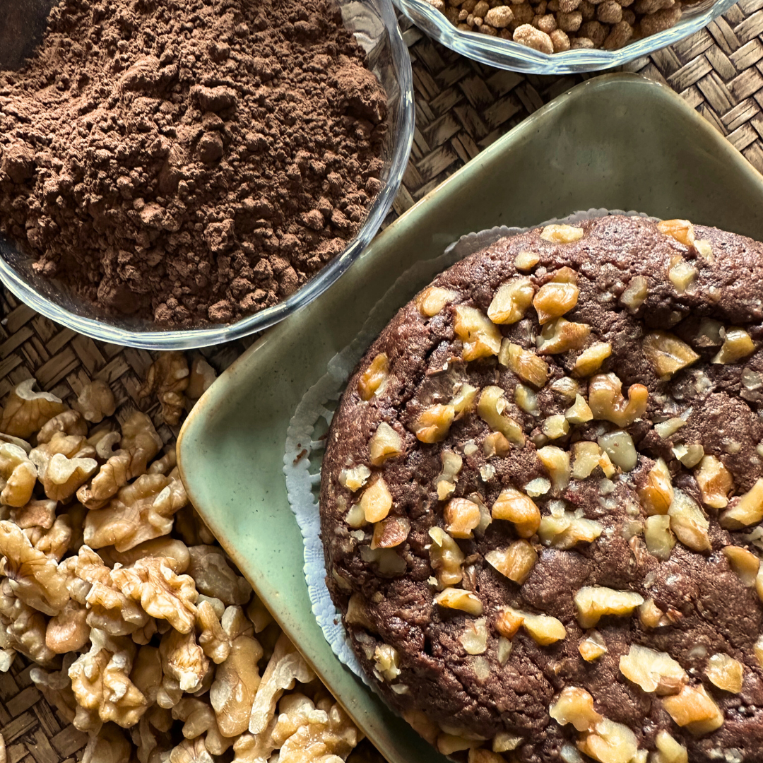 Flourless Walnut Chocolate Cake